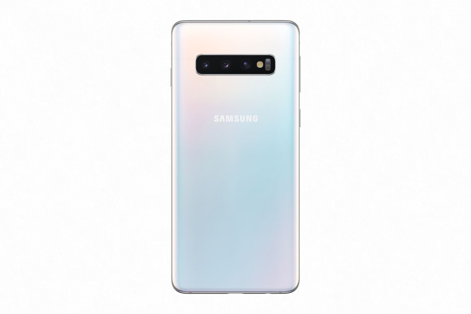 Telefon mobil Samsung G973F Galaxy S10 Dual Sim, Prism White, RAM 8GB, Stocare 128GB