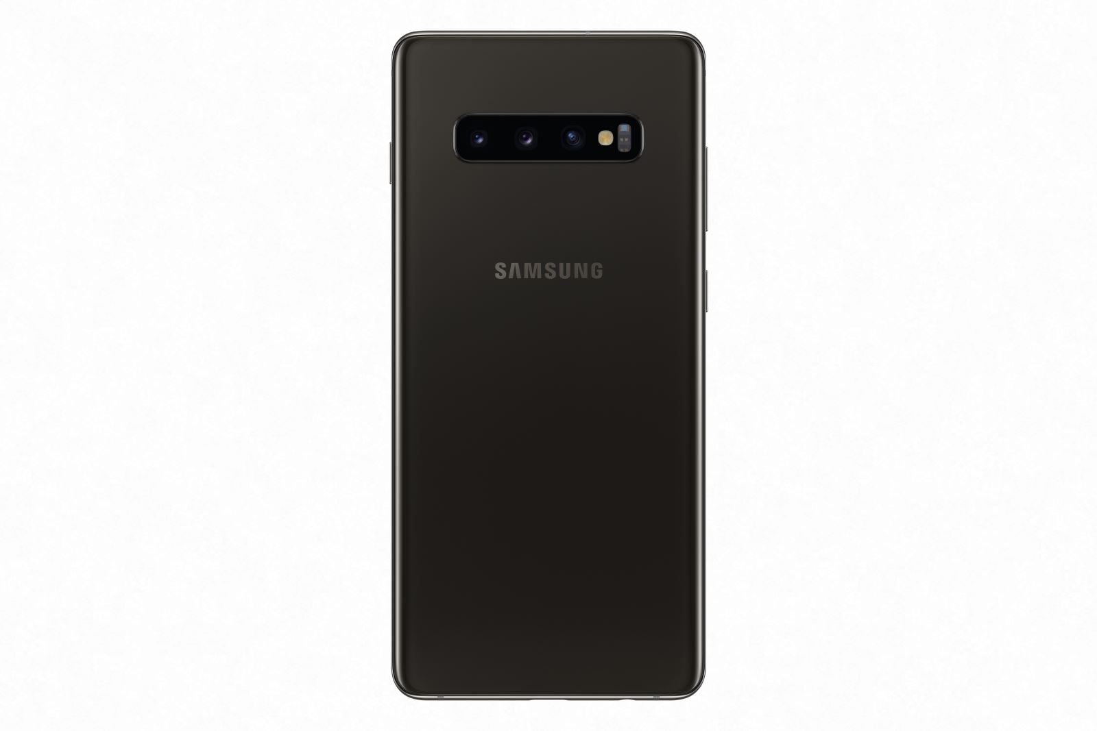 Telefon mobil Samsung G975 Galaxy S10 Plus Dual Sim, Ceramic Black, RAM 8GB, Stocare 512GB