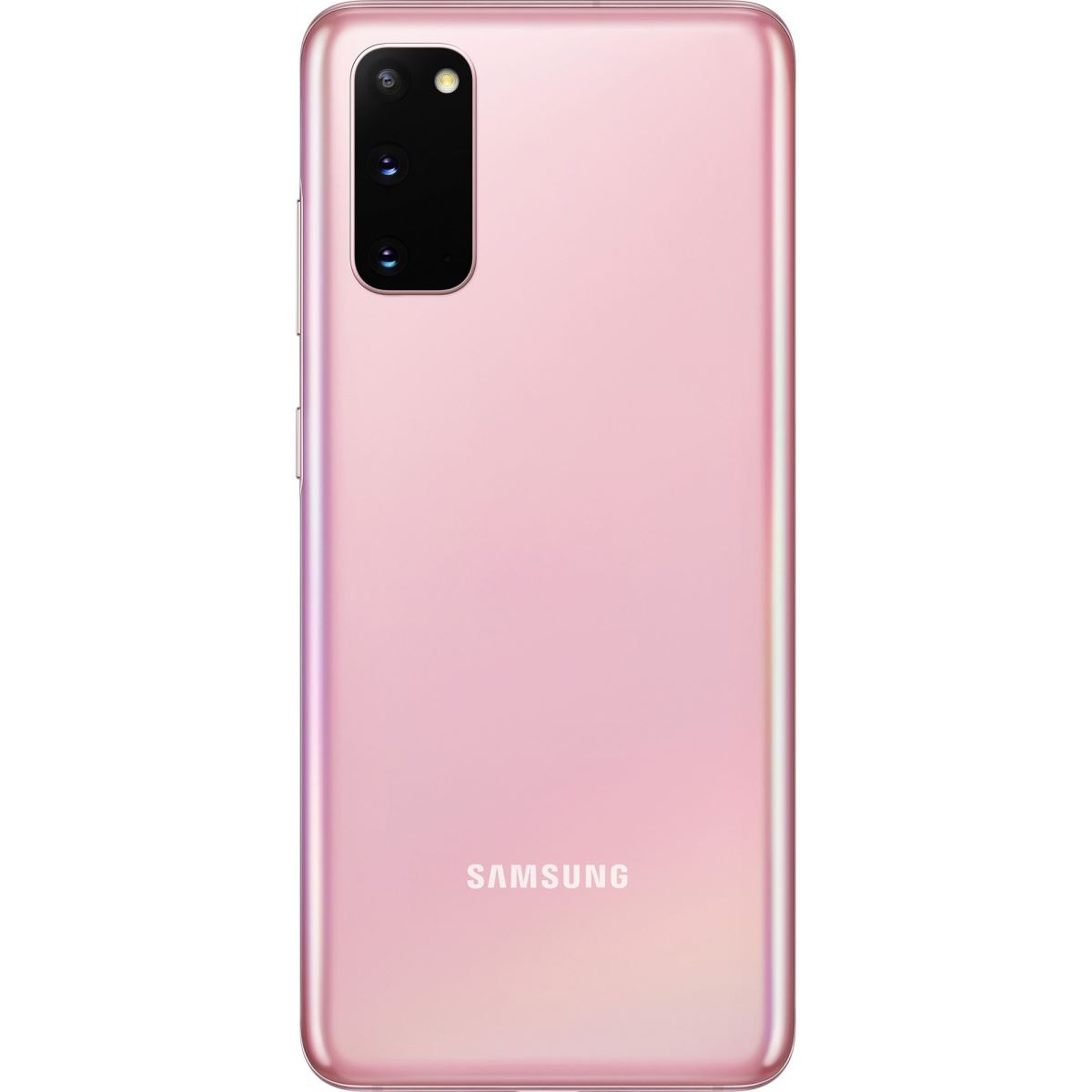 Telefon mobil Samsung Galaxy S20, Dual Sim, 5G, Cloud Pink, RAM 12GB, Stocare 128GB