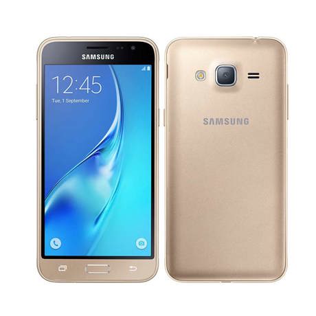 Telefon mobil Samsung Galaxy J3 DS, Gold, Dual SIM, 5.0", Ram 1.5GB, Memorie 8GB, 8MP, 2600mAh