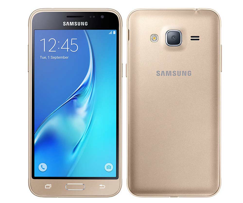 Telefon mobil Samsung Galaxy J3 DS, Gold, Dual SIM, 5.0", Ram 1.5GB, Memorie 8GB, 8MP, 2600mAh