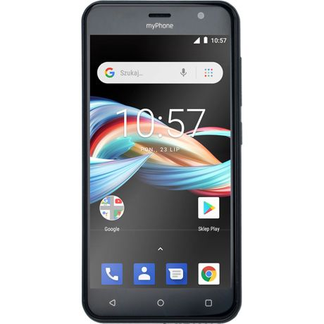 Telefon mobil MyPhone Fun6 Lite, Dual Sim, 3G, 5", Black