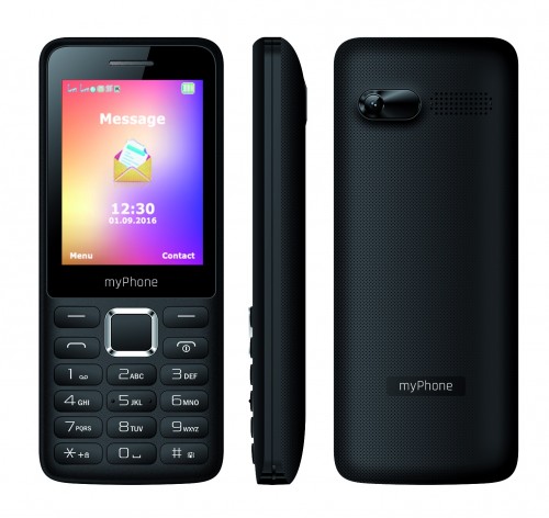 Telefon mobil MyPhone 6310 Dual Sim 2G, 2.4", Camera VGA, 900mAh, Black
