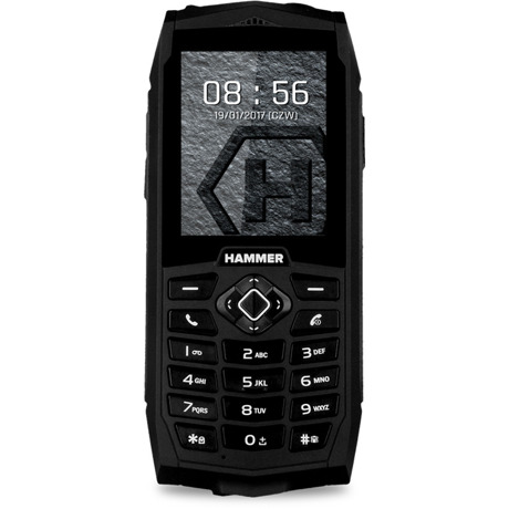 Telefon mobil MyPhone Hammer 3, Dual Sim, Black, 2.4"
