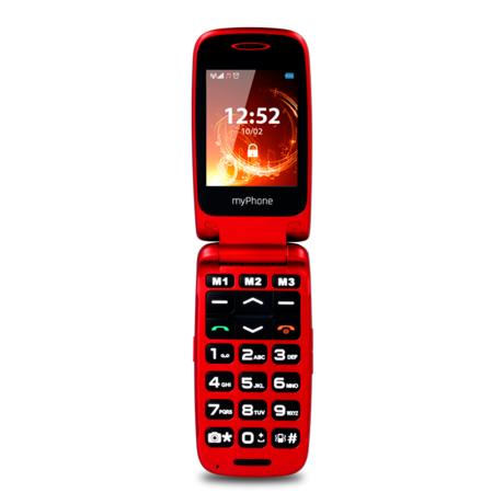 Telefon mobil MyPhone Rumba, Red, 2.4"