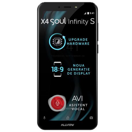 Telefon mobil Allview X4 Soul Infinity S, Dual SIM, Night Sky, RAM 3GB, Stocare 16GB
