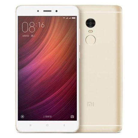 Telefon mobil Xiaomi Redmi Note 4, Gold, RAM 3GB, Stocare 32GB