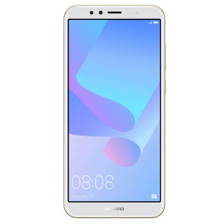 Telefon mobil Huawei Y6 2018 Dual Sim LTE, 5.7'', RAM 2GB, Stocare 16GB, Camera 5MP/13MP, Gold