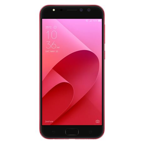 Telefon mobil Asus ZenFone 4 Selfie Pro ZD552KL Dual SIM LTE, RAM 4GB, Stocare 64GB, Rouge