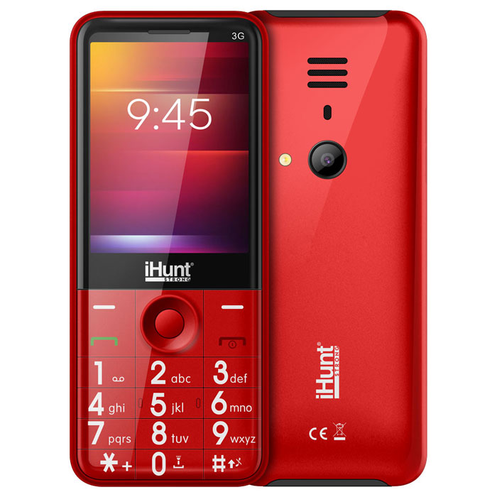 Telefon mobil iHUNT i3 3G Dual Sim, Bluetooth, Red