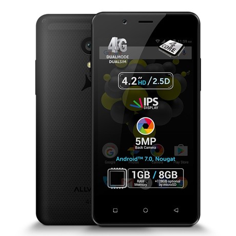 Telefon mobil Allview P4PRO, RAM 1GB, Stocare 8GB, Black