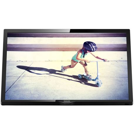 Televizor LED Philips 22PFT4022/12, 56 cm, Full HD, Negru