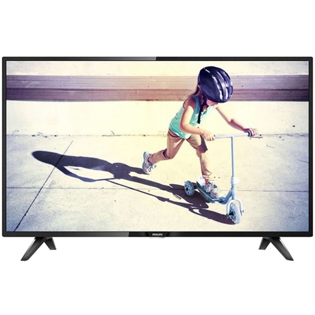 Televizor LED Philips 43PFT4112/12, 108 cm, Full HD, Negru