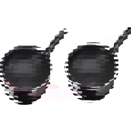 Tigaie Wok TEFAL Resist Intense D5221983, 28 cm, Indicator Thermo-Spot