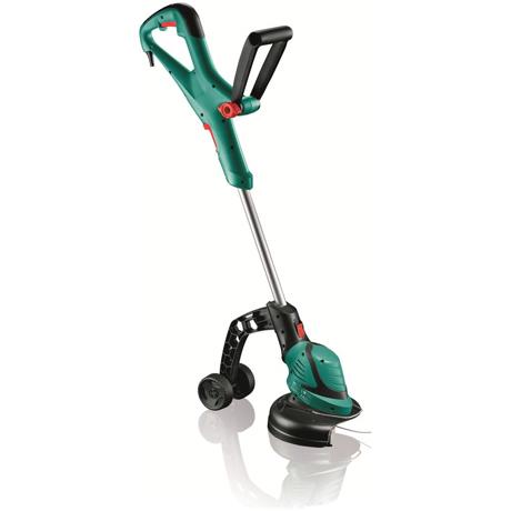 Trimmer gazon Bosch ART 24+, 400 W, 24 cm, Roata cu suport, Negru/Verde, 06008A5900