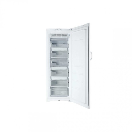 Congelator Indesit UIAA 12 F, No Frost, 220 l, 7 compartimente, Indicatori LED, H 175 cm, Alb