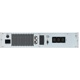 UPS - On Line Double Conversion INFOSEC E3Pro-2000 RT, 2000 VA, RS 232 communication port - Software - Black Design, 4 IEC, 2 yr warranty