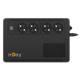 UPS nJoy Soter 600, 600VA/ 360W, 4 Prize Schuko cu protectie, Functie auto-restart, Stabilizator de tensiune (AVR)