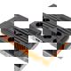 UPS nJoy Shed 625, 625VA/375W, 5 Prize Schuko cu protectie din care 4 legate la baterie, Management, Reglaj Automat al Tensiunii, Protectie LAN si Coaxial
