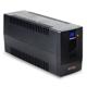 UPS nJoy Horus Plus 800, 800VA/480W, Afisaj LCD, 2 Prize Schuko cu Protectie, RJ11 protectie pentru linia de telefon/modem