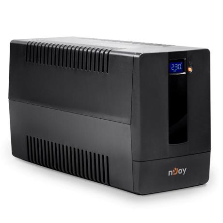 UPS nJoy Horus Plus 1500, 1500VA/900W, Afisaj LCD, 4 Prize Schuko cu Protectie, RJ11 protectie pentru linia de telefon/modem