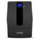 UPS nJoy Horus Plus 1500, 1500VA/900W, Afisaj LCD, 4 Prize Schuko cu Protectie, RJ11 protectie pentru linia de telefon/modem