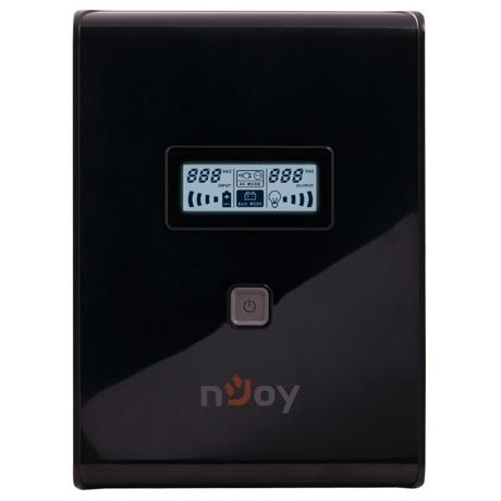 UPS nJoy Isis 1500L, 1500VA/900W, LCD Display, 4 Prize Schuko cu Protectie, Management, Reglaj Automat al Tensiunii