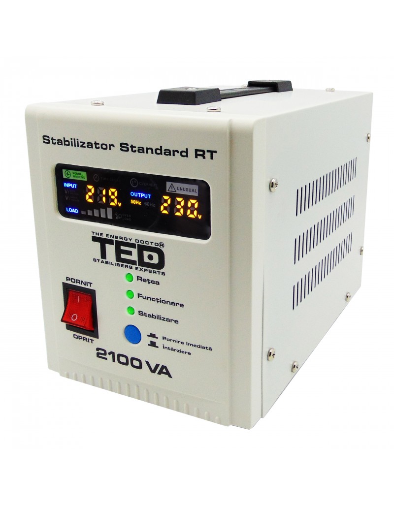 Stabilizator retea maxim 2100VA-AVR RT  TED2100 TED Electric