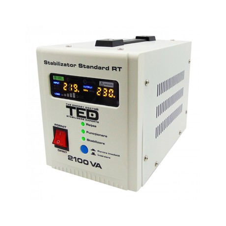 Stabilizator retea maxim 2100VA-AVR RT TED2100 TED Electric