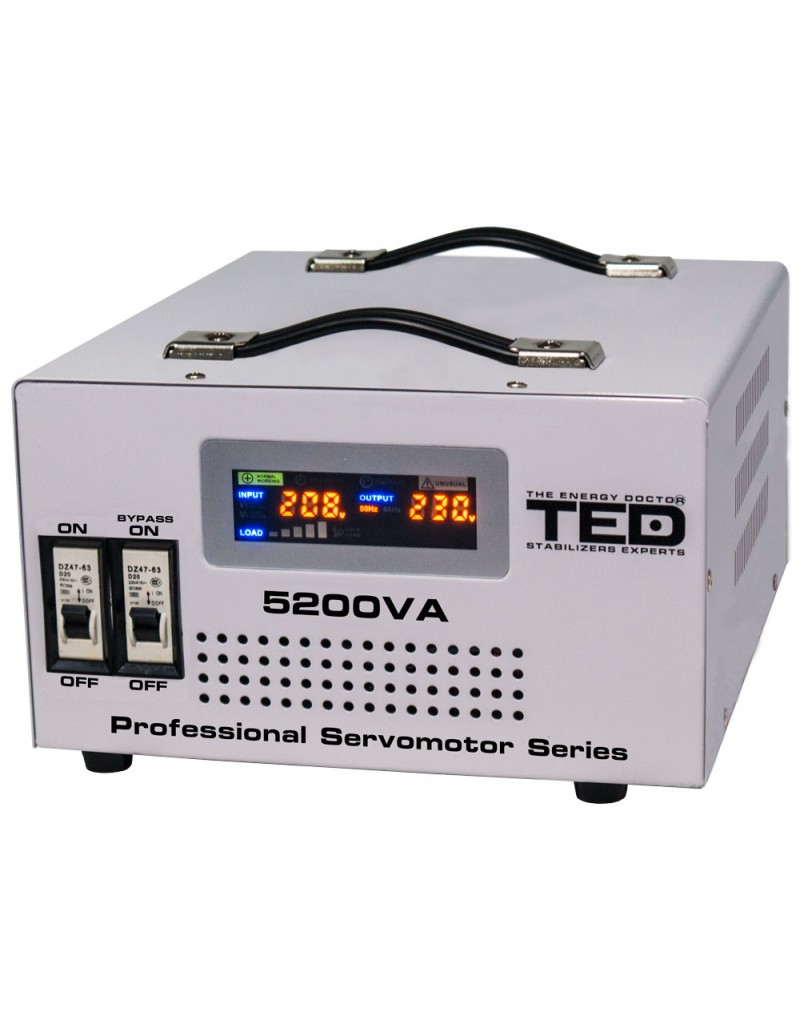Stabilizator retea maxim 5200VA-SVC cu servomotor TED5200SVC TED Electric