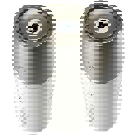 Umidificator de aer Philips HU4803, senzor digital, alb/crem