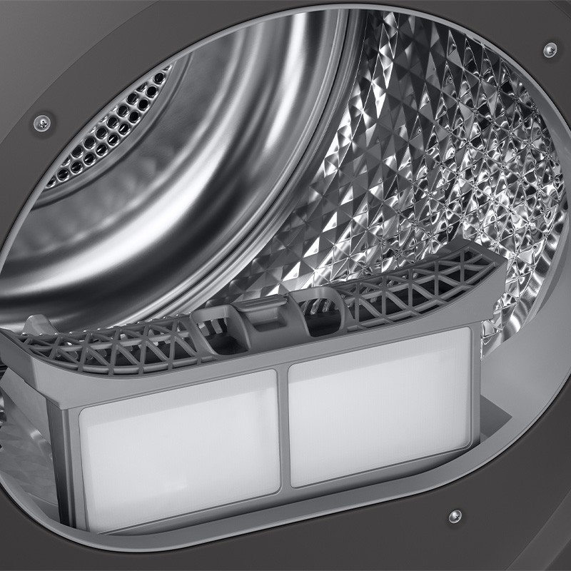 Uscator de rufe Samsung DV80T5220AX/S7