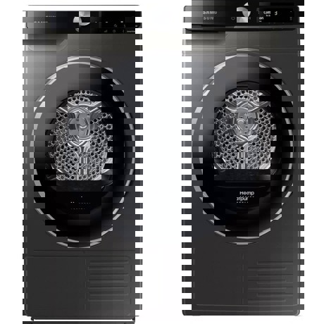 Uscator de rufe Samsung DV90T6240LX, Pompa de caldura, 9 kg, Display AI Control, Iluminare interioara, Wi-Fi, Inox