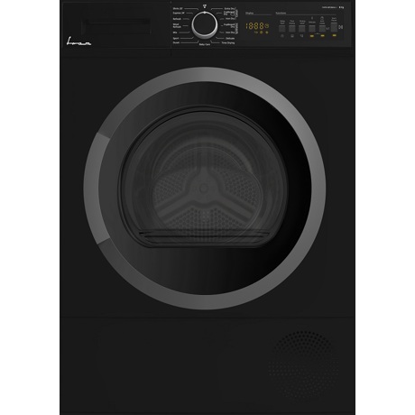 Uscator de rufe Fram FHPD-V8T2BKA++, Pompa de caldura, 8KG, Display LED, 15 programe, Iluminare interioara, Anti-sifonare, Blocare acces copii, 60 cm, Negru
