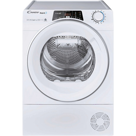 Uscator de rufe Candy RO H8A3TSEX-S, 8 kg, Cu pompa de caldura, Wi-Fi + Bluetooth, Display, Alb 31101766