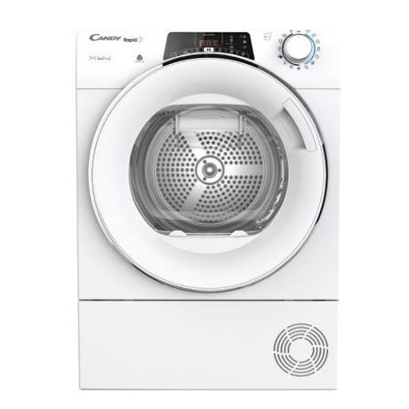 Uscator de rufe Candy RapidÓ RO4H7A2TCEX-S, 7 kg, Cu pompa de caldura, Wi-Fi, Display, Easy Case, Alb