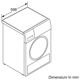 Uscător de rufe Bosch WQG233D1BY clasa A++