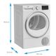 Uscator de rufe Beko B3T41242 clasa A+++