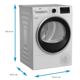 Uscator de rufe Beko B5T69233 clasa A++
