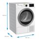 Uscator de rufe Beko DH9519GU clasa A+++