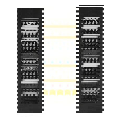 Vitrină de vin încorporabilă Liebherr EWTgb 2383, 169 L, 51 sticle, Alarmă uşă, Siguranţă copii, Display, Control electronic, Iluminare LED, Rafturi lemn, H 122 cm