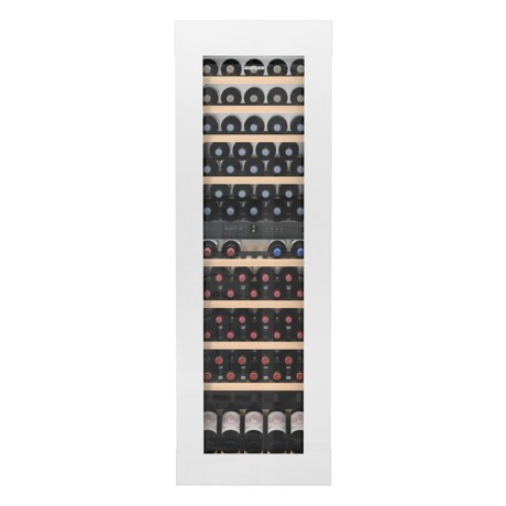 Vitrină de vin încorporabilă EWTgw 3583, 271 L, 83 sticle, Alarmă uşă, Siguranţă copii, Display, Control electronic, Iluminare LED, Rafturi lemn, H 178 cm