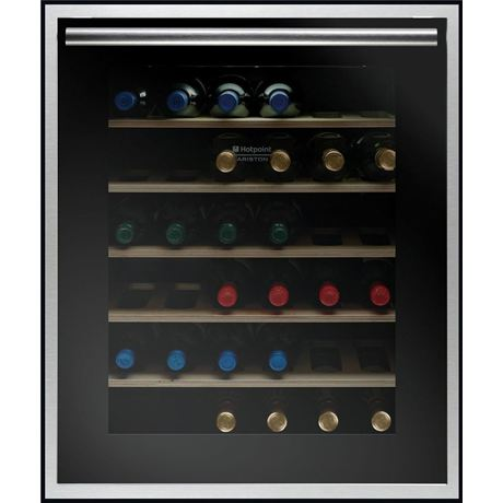 Vitrina de vinuri Hotpoint Ariston WL 36 A/HA, capacitate 32/42 sticle, Led