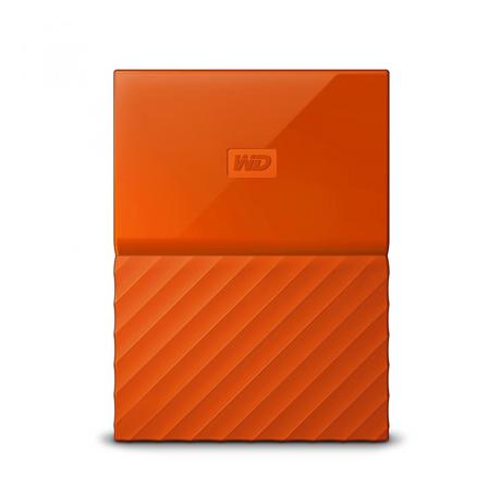HDD Extern WD My Passport, 2TB, 2,5 USB 3.0, Portocaliu