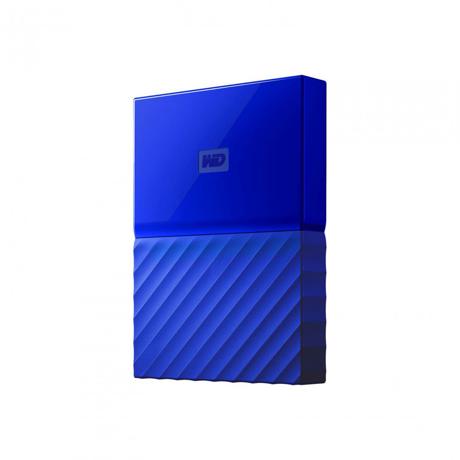 HDD extern WD My Passport, 3TB, 2,5" USB 3.0, albastru