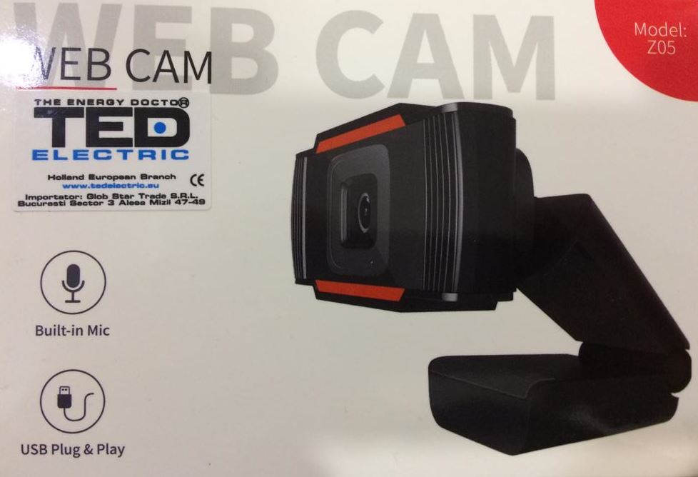 Webcam cu microfon Z05 TED600045 