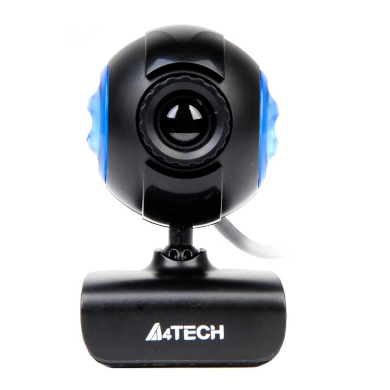 Webcam PC A4tech, PK-752F, 16 Megapixeli, rezolutie 640 x 480, microfon, 30fps, Automatic focus, 360 rotation, USB