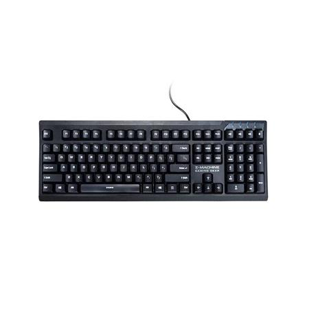 Tastatura Zalman ZM-K650WP, PS/2 (adaptor USB inclus), cablu 1.7 m, waterproof