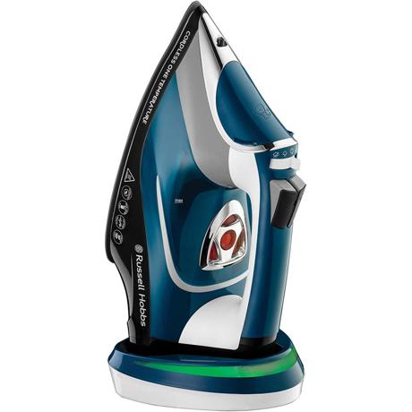 Fier de calcat Russell Hobbs 26020-56, 2600W, cordless, One Temperature, Albastru/Alb