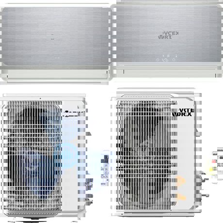 Aer conditionat Vortex A1218FJSVW, Inverter, 12000 BTU/h, WI-Fi 2.4GHz, kit instalare inclus